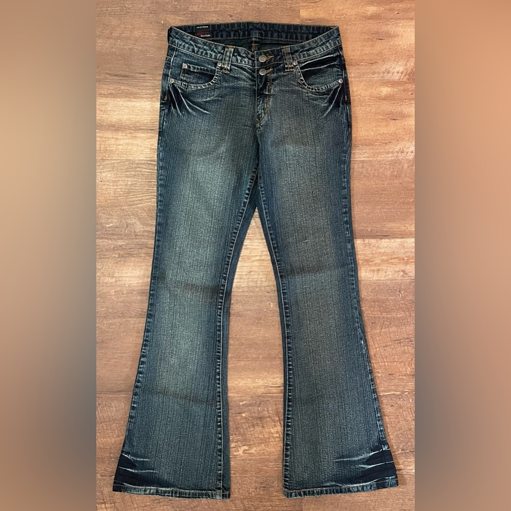 Mr. Lee vintage y2k low rise flare bottom denim jeans size 29